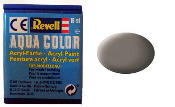 Farbe 87 - erdfarbe - RAL 7006 - matt - Revell Aqua-Color-Acrylfarbe 18ml